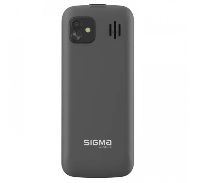 Мобильный телефон Sigma X-style 242 LUCKY Grey (4827798792926)