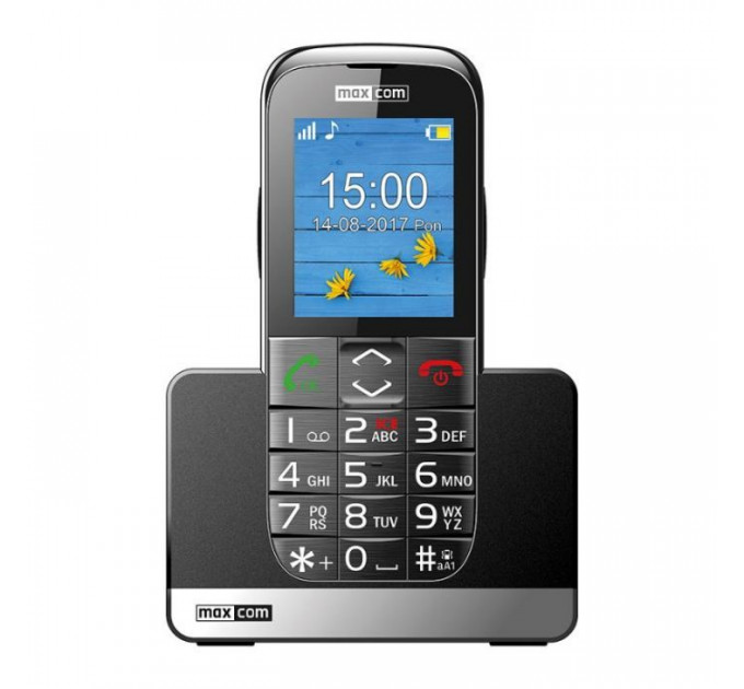 Мобильный телефон Maxcom MM720 Black (5908235972961)