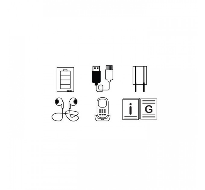 Мобильный телефон Maxcom MM720 Black (5908235972961)