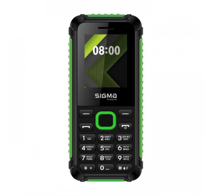 Мобільний телефон Sigma X-style 18 Track Black-Green (4827798854433)