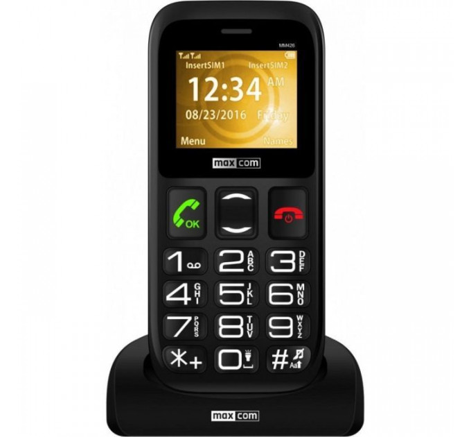 Мобільний телефон Maxcom MM426 Black