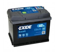 Акумулятор автомобільний EXIDE EXCELL 62A (EB620)
