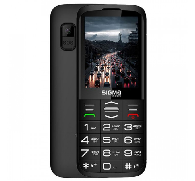 Мобильный телефон Sigma Comfort 50 Grace Type-C Black (4827798121818) Мобильный телефон Sigma Comfort 50 Grace Type-C Black (4827798121818)