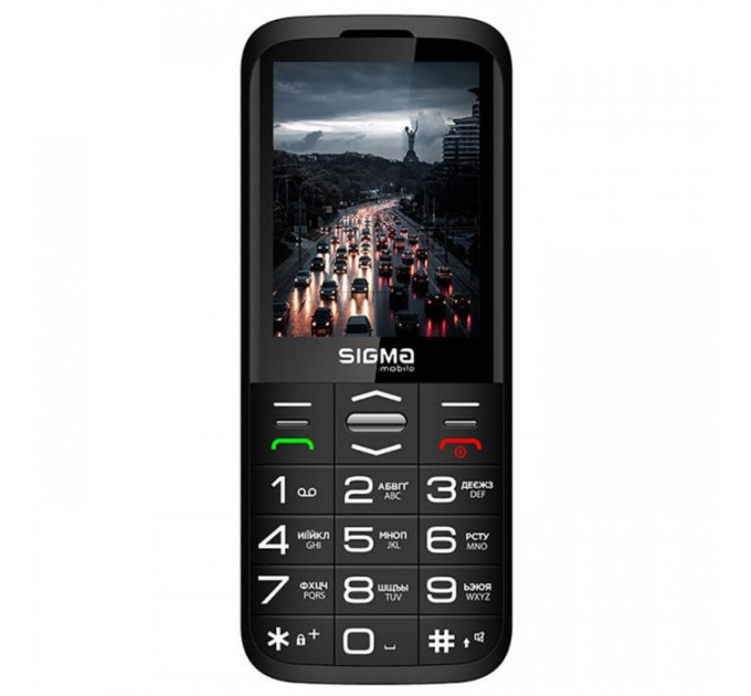 Мобильный телефон Sigma Comfort 50 Grace Type-C Black (4827798121818)