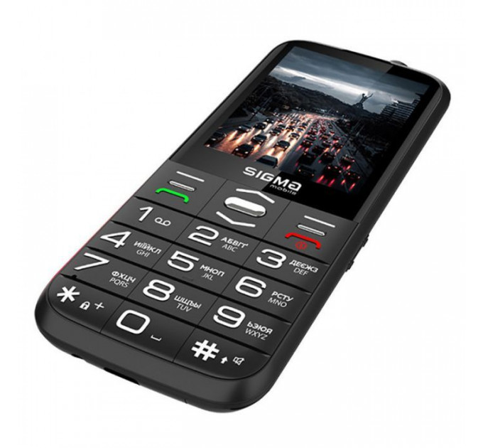 Мобильный телефон Sigma Comfort 50 Grace Type-C Black (4827798121818)