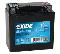 Аккумулятор автомобильный EXIDE START STOP AUXILIARY 13Ah (+/-) (200CCA) (EK131)