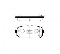 Тормозные колодки HI-Q SP1197