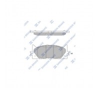 Гальмівні колодки HI-Q SP2080