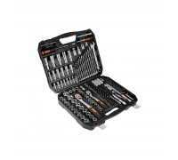 Набор инструментов Neo Tools 219шт, 1/2", 1/4", 3/8", CrV, кейс (10-076)