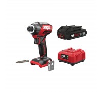 Гайковерт Skil акумуляторний безщітковий ударний 3225 CA Compact , 2.5Ah (SD1E3225CA+BC1E3110AA)