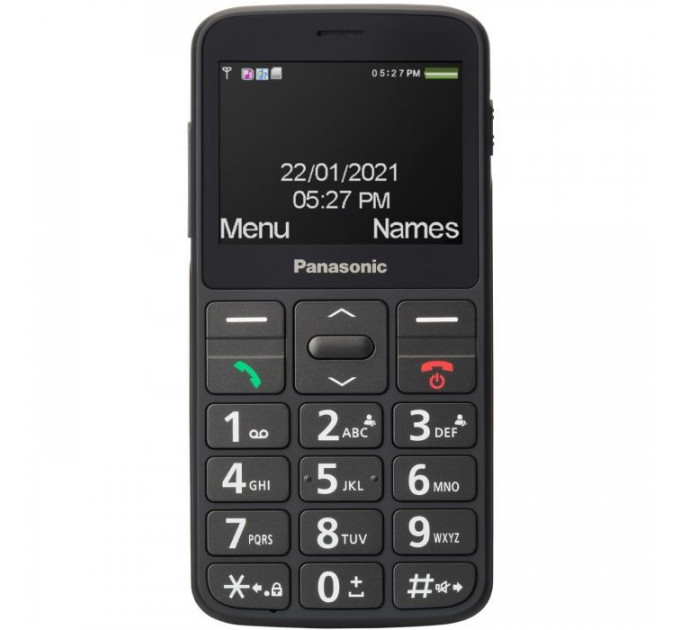 Мобільний телефон Panasonic KX-TU160 Black (KX-TU160EXB)
