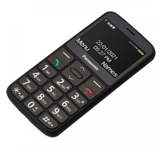 Мобільний телефон Panasonic KX-TU160 Black (KX-TU160EXB)