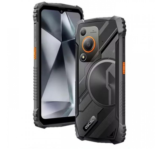 Мобільний телефон Oscal Marine 1 4\/128GB Black