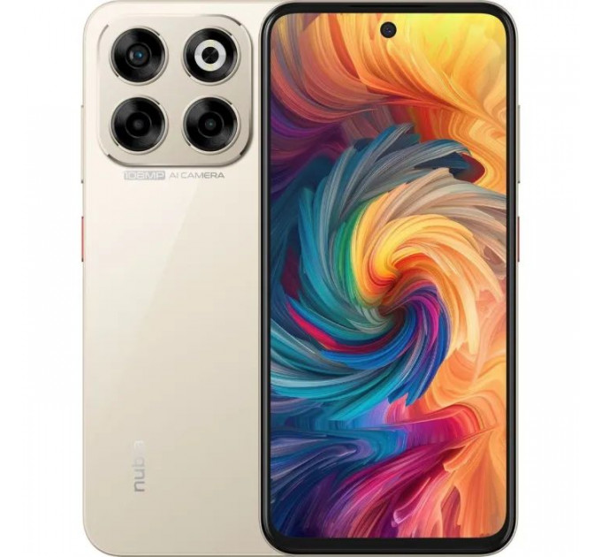 Мобильный телефон ZTE Nubia V70 8\/256GB Gold (1143717) Мобильный телефон ZTE Nubia V70 8\/256GB Gold (1143717)