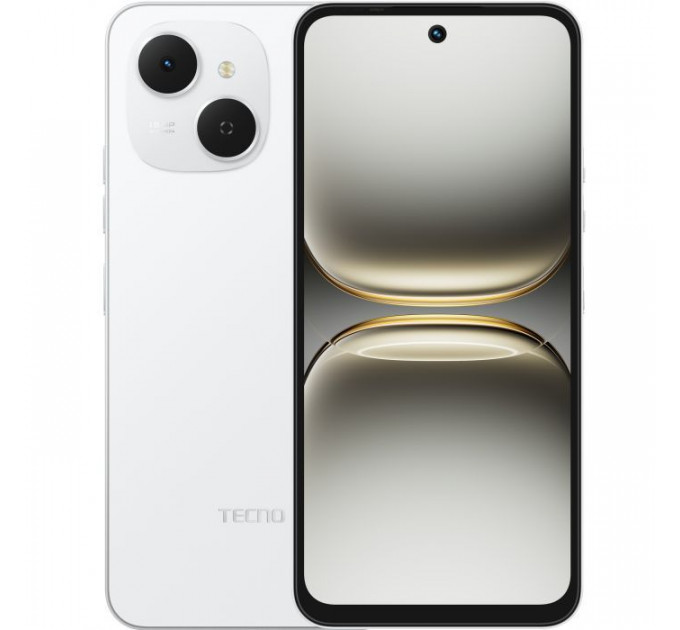 Мобильный телефон Tecno Spark 40C 4\/128GB Veil White (4894947093036)