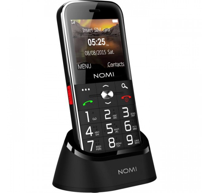 Мобільний телефон Nomi i220 Black Мобільний телефон Nomi i220 Black