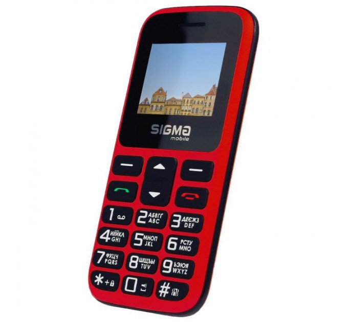 Мобільний телефон Sigma Comfort 50 HIT2020 Red (4827798120958)