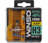 Автолампа WINSO H3 HYPER +60 55W (712330)