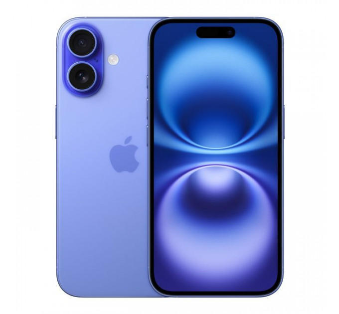 Мобільний телефон Apple iPhone 16 128GB Ultramarine (MYEC3)