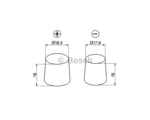 Аккумулятор автомобильный Bosch 63А (0 092 S50 050) Аккумулятор автомобильный Bosch 63А (0 092 S50 050)