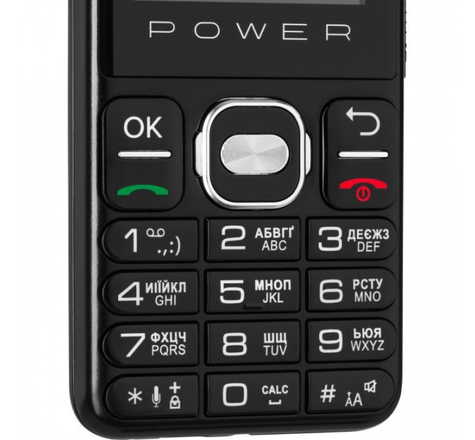 Мобільний телефон 2E E240 2023 Black (688130251068)