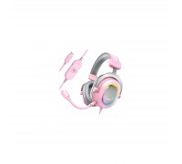 Навушники Fifine H6 RGB 7.1 Pink (H6P)
