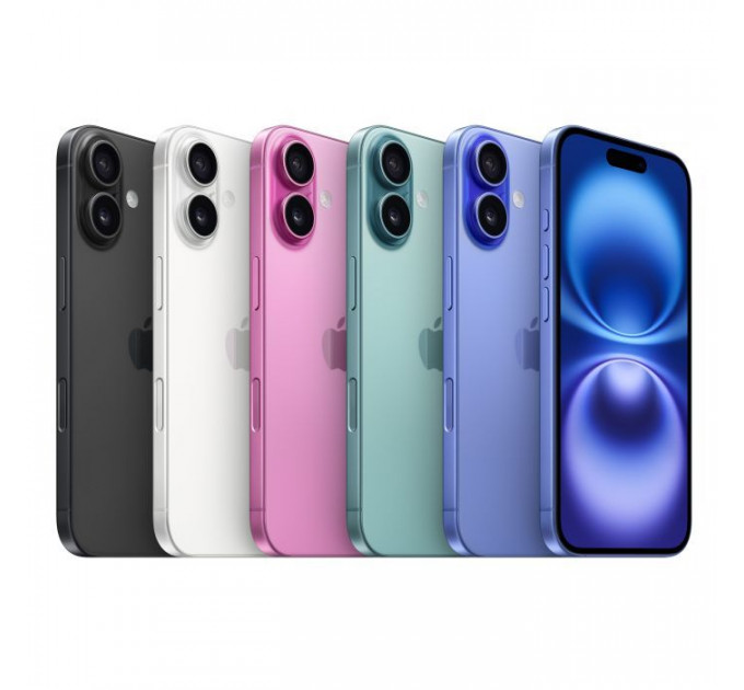 Мобільний телефон Apple iPhone 16 128GB Teal (MYED3)