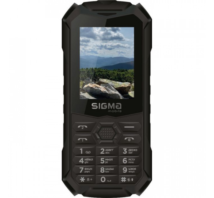 Мобильный телефон Sigma X-treme PV68 Black (4827798738214)