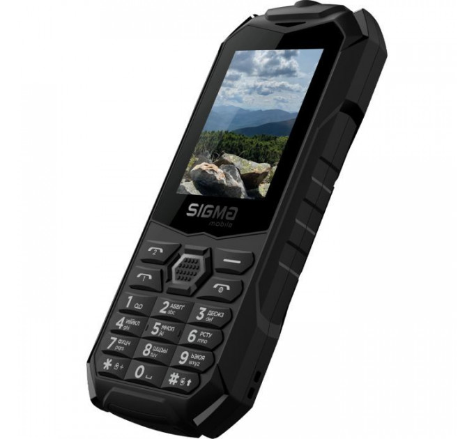 Мобильный телефон Sigma X-treme PV68 Black (4827798738214)
