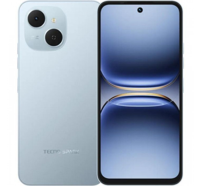 Мобільний телефон Tecno Spark 40C 4\/128GB Ripple Blue (4894947093029)