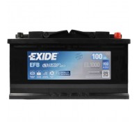 Акумулятор автомобільний EXIDE START-STOP EFB 100A (EL1000)