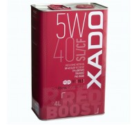Моторное масло Xado Atomic Oil 5W-40 SL/CF RED BOOST 4л (XA 26206)
