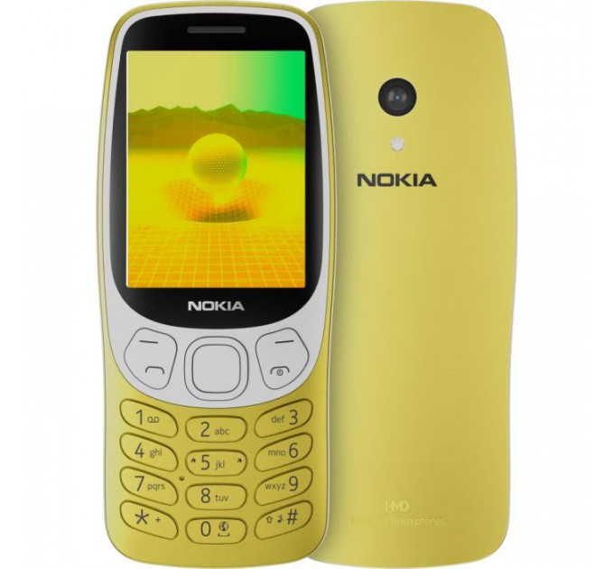 Мобильный телефон Nokia 3210 DS 2024 Y2K Gold