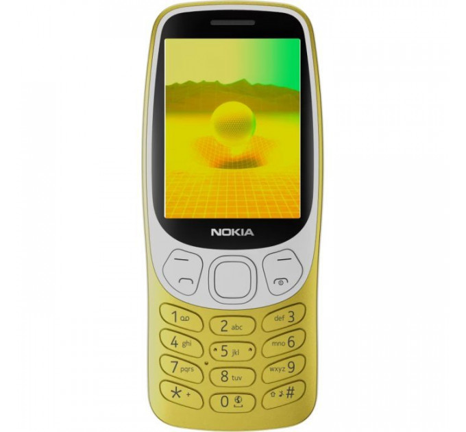 Мобильный телефон Nokia 3210 DS 2024 Y2K Gold