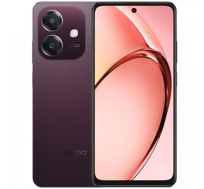 Мобільний телефон Oppo A3X 4\/128GB Nebula Red (OFCPH2641_RED) Мобільний телефон Oppo A3X 4\/128GB Nebula Red (OFCPH2641_RED)