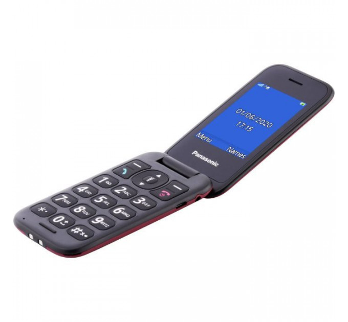 Мобильный телефон Panasonic KX-TU400 Red (KX-TU400EXR)