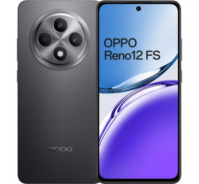 Мобильный телефон Oppo Reno 12 FS 8\/512GB Matte Gray (6932169351430) Мобильный телефон Oppo Reno 12 FS 8\/512GB Matte Gray (6932169351430)