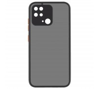 Чохол до мобільного телефона MakeFuture Xiaomi Redmi 10C Frame (Matte PC+TPU) Black (MCMF-XR10CBK)