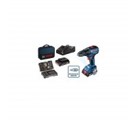 Шуруповерт Bosch GSR 18 V-50, 2*2 Ач, ЗП, кейс (0.601.9H5.004)