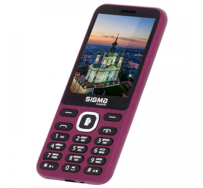 Мобильный телефон Sigma X-Style 31 Power Type-C Purple (4827798855041)