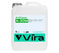 Антифриз VIRA А-30М -30 °С зелена 5 кг (VI0061)