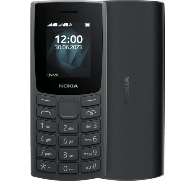 Мобільний телефон Nokia 105 DS 2023 Charcoal