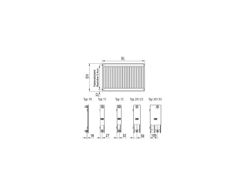Радіатор опалення Kermi Therm-X2 Profil-K, FKO, 22 тип, 300x1400мм (FK0220314W02) Радіатор опалення Kermi Therm-X2 Profil-K, FKO, 22 тип, 300x1400мм (FK0220314W02)