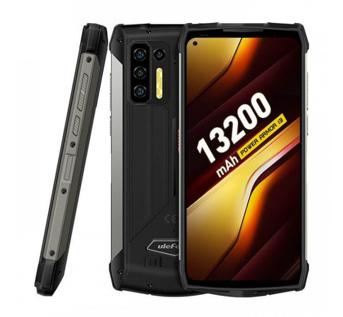 Мобильный телефон Ulefone Power Armor 13 8\/128Gb Black (6937748735151)