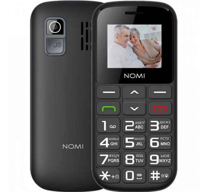 Мобільний телефон Nomi i1871 Black Мобільний телефон Nomi i1871 Black