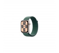Смарт-часы Apple Watch SE 2024 GPS 40mm Starlight Aluminium Case with Lake Green Sport Loop (MXEH3QH/A)