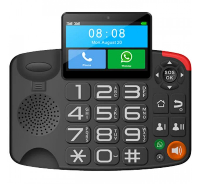 Мобильный телефон Maxcom Comfort MM42D SE 4G Black