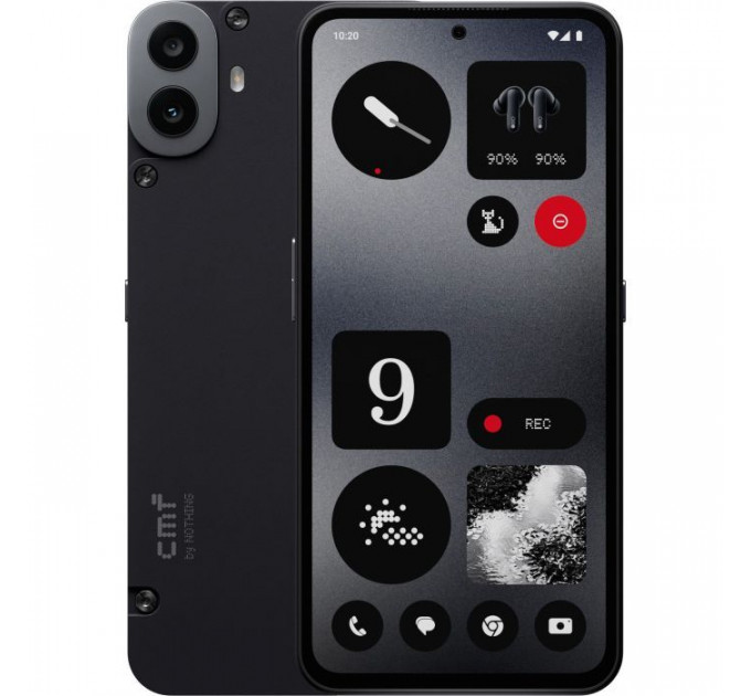 Мобильный телефон Nothing CMF by Nothing Phone 1 8\/128GB Black (961003K) Мобильный телефон Nothing CMF by Nothing Phone 1 8\/128GB Black (961003K)