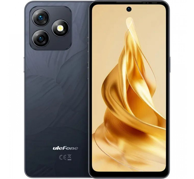 Мобільний телефон Ulefone Note 18 Pro 6\/256Gb Lustrous Black (6975326667364)
