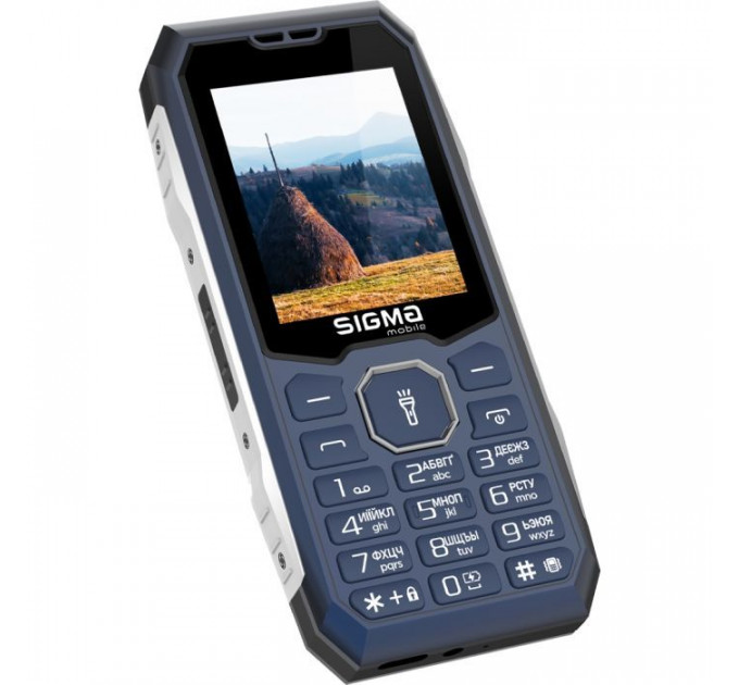 Мобильный телефон Sigma X-style 341 BRO Type-C Blue (4827798368428)